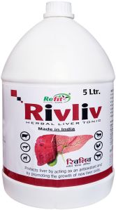 (Herbal Liver Tonic For Cattle) (Rivliv 5 Ltr.)