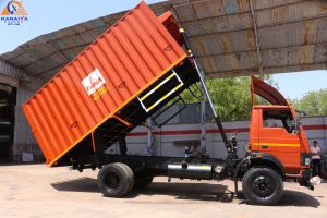 Tip Container Truck