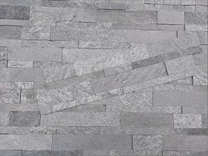 Black Galaxy Flexible Slate Veneer 3D Ledger Stone Panels Veneer