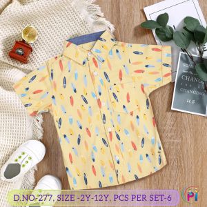 Kids Boys Printed Shirt