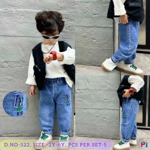 Fancy Blue Kids Boys Denim Jeans