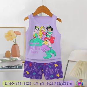 Kids Girls Summer Dress Set