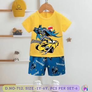 Kids Boys Summer T-shirt with Short