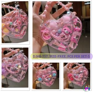 Girls Fancy Hair Accessories Bag