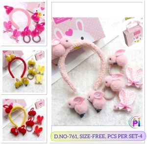 Girls Bunny Hair Band Set