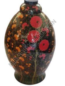 Wooden Printed Flower Vase