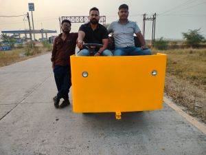 battery operated platform truck