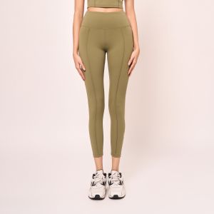 The Fresh Fit High Waist Leggings Olive Green