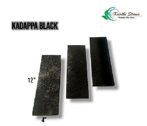 4&amp;quot;x12&amp;quot; In kadappa black stone