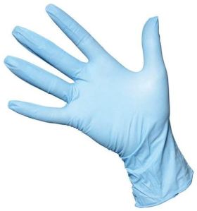 Sterile Sky Blue Latex Examination Gloves