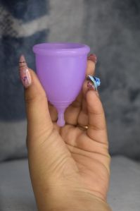 Flexible Silicone Menstrual Cup