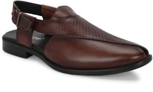 leather peshawari sandals