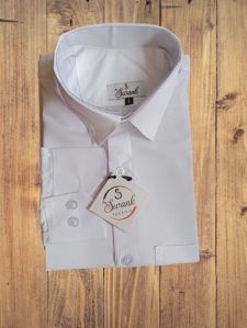 White Linen full sleeve shirt