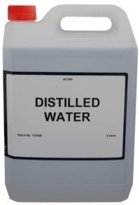 High Grade Distilled Water