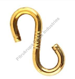 Brass Swing Chain S Hook