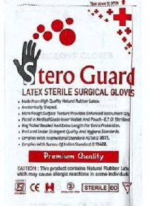 Sterile ISI Mark Surgical Gloves
