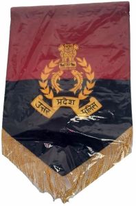 Embroidered UP Police T Flag