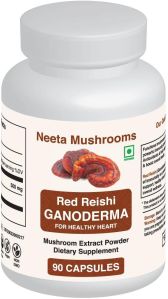 Red Reishi (Ganoderma) Mushroom Capsules