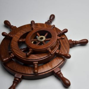 Wooden Decorative Ship Wheel