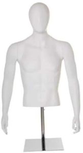 Male Torso Dummy with Stand