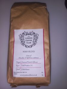The London Coffee Club- Soho Blend