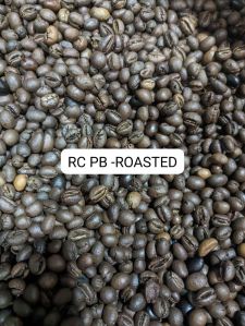 Robusta Roasted Peaberry Coffee Beans