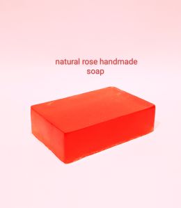 Natural Handmade Rose Soap
