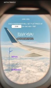 imphal to guwahati june 2024 flight booking services