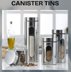 canisters tins
