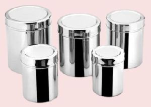 steel canisters