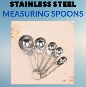steel measuring spoon