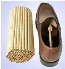 Paper shoes sticks