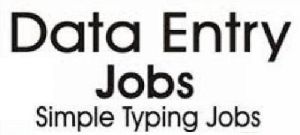 Remote Data Entry Services job for home