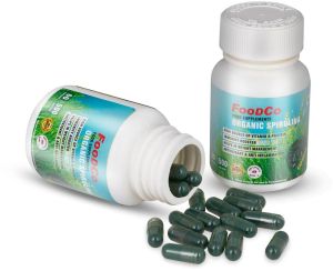 Organic Spirulina Capsules 60 pc