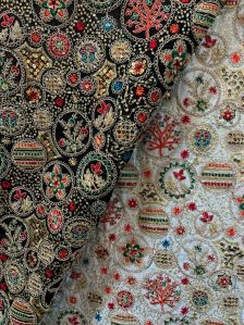 heavy embroidery work