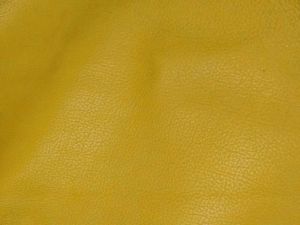 Yellow Upholstery Leather For Sofa