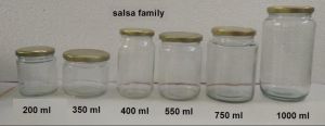 Glass Jars Set