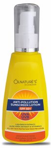 OL Natures Anti-pollution sunscreen gel SPF 50
