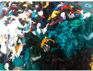 Polyester fabric waste (chindi)
