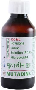 100ml Mutadine 10% Solution IP