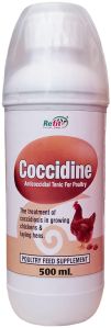(Anti-Coccidial Tonic For Poultry) (Coccidine 500 ML.)