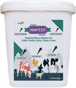 (Chelated Mineral Mixture For Cattle & Poultry) (Minfeed Diamond 10 Kg.)