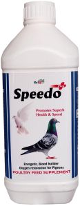 (Energetic,Blood builder Oxygen restoration for Pigeons) (Speedo+ 1 Ltr.)