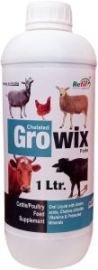 (Growth Promoter For Cattle &amp;amp; Poultry) (Growix Forte 1 Ltr.)