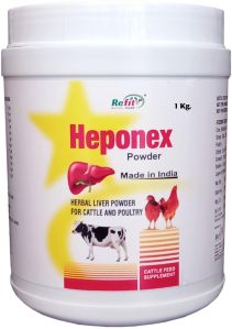 (Herbal Liver Powder For Cattle &amp;amp; Poultry) (Heponex 1 Kg.)