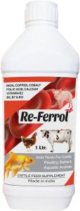 (Iron Tonic For Cattle, Poultry & Aqua) (Re-Ferrol 1 Ltr.)
