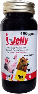 (Malt Based Iron Supplement For Cattle & Poultry) (I-Jelly 450 Gm.)