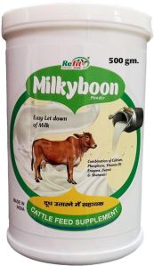 (Milk Let Down Powder For Cattle) (Milkyboon 500 Gm.)