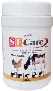 (Vitamin E & Selenium Powder For Cattle & Poultry) (SE Care 200 Gm.)