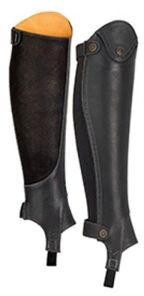 Genuine Leather Suede Half Chaps